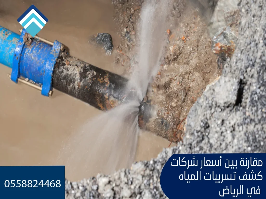 مقارنة بين أسعار شركات كشف تسريبات المياه في الرياض